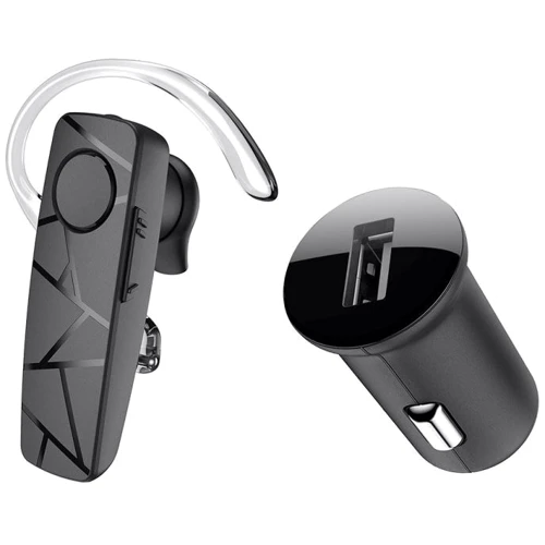 Навушники Tellur Vox 60 Bluetooth Headset with Car Charger (TLL511381): Тип конструкції вакуумні