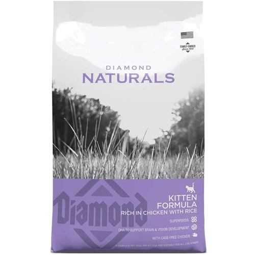 Сухой корм для котов Diamond Naturals Kitten Chicken & Rice 1 кг (dn10094-HT27)