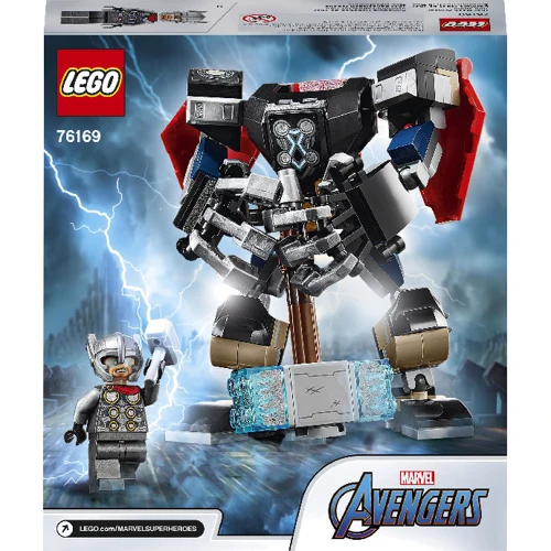 LEGO Super Heroes Робоброня Тора (76169): Количество деталей, шт. 139