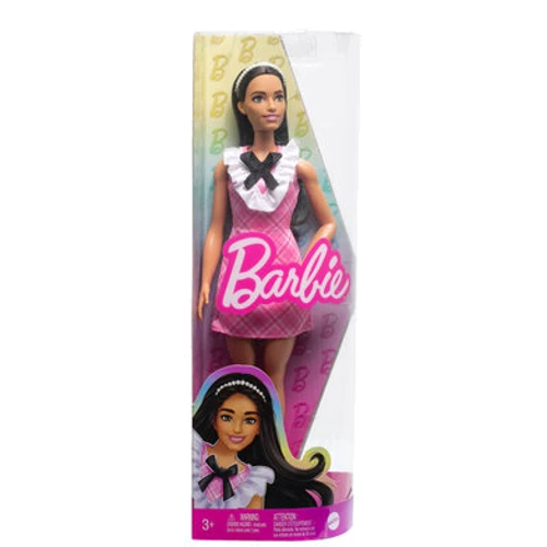 Лялька Barbie Модниця в рожевій сукні з жабо (HJT06) фото 3