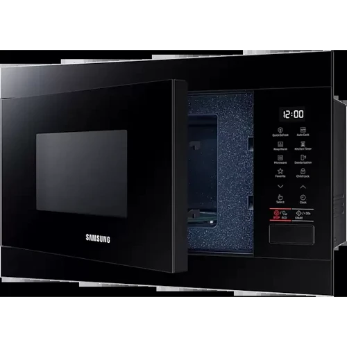 Встраиваемая микроволновая печь Samsung MS22T8254AB: Диаметр поддона 255 мм