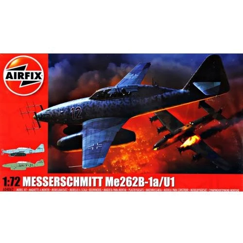 Модель Airfix Немецкий истребитель Messerschmitt Me 262B-1a (AIR04062)