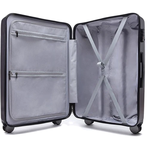 Чемодан RunMi Xiaomi Ninetygo 1A Suitcase 26 черный (6971732583533): Выдвижная ручка Есть