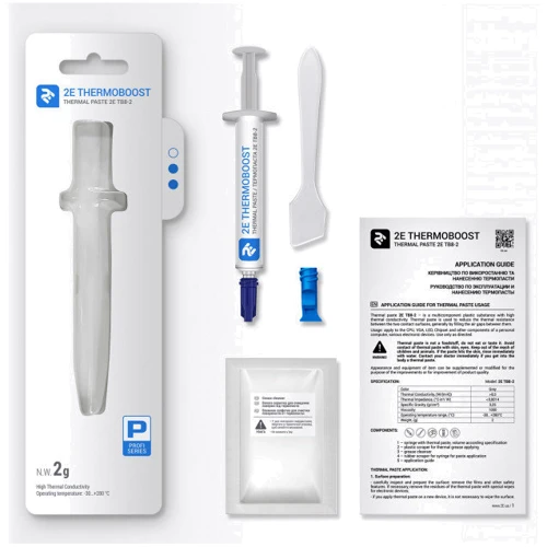 2 Е Thermoboost Profi TB8-2 2 г Сіра (2E-TB8-2): Виробник 2E