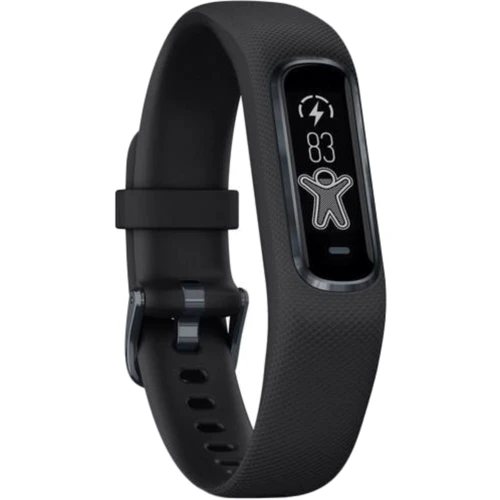 Фитнес-браслет Garmin Vivosmart 4 Black with Midnight Hardware Large (010-01995-13/03): Цвет черный