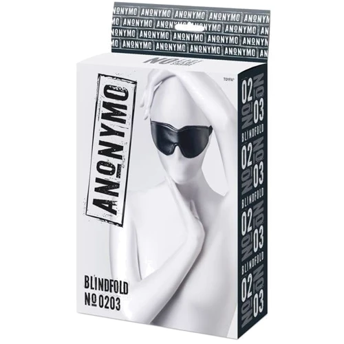 Маска Toyfa Anonymo Mask № 0203 PU leather Вlack