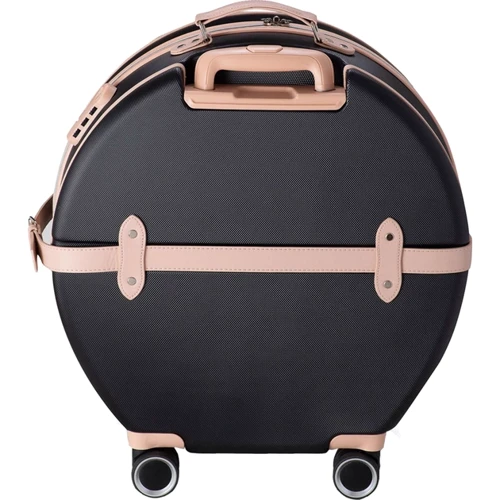 Чемодан Semi Line 24" (M) Black/Pink Cream черный/розовый (T5671-3): Фактура Матовая