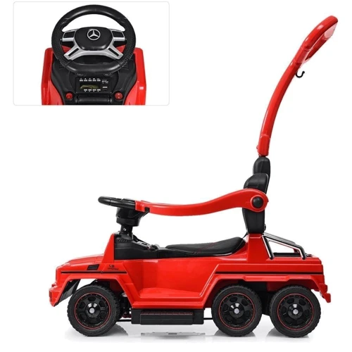 Электромобиль-каталка Kidsauto Mercedes-Benz G63 AMG 6x6 red (SXZ1838red ): Максимальная скорость, км/ч 3