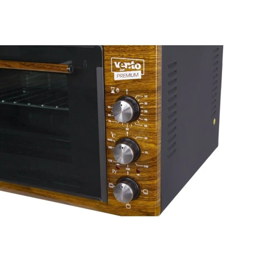 Электродуховка настольная Ventolux SILVIA WOOD: Размеры 340x608x460