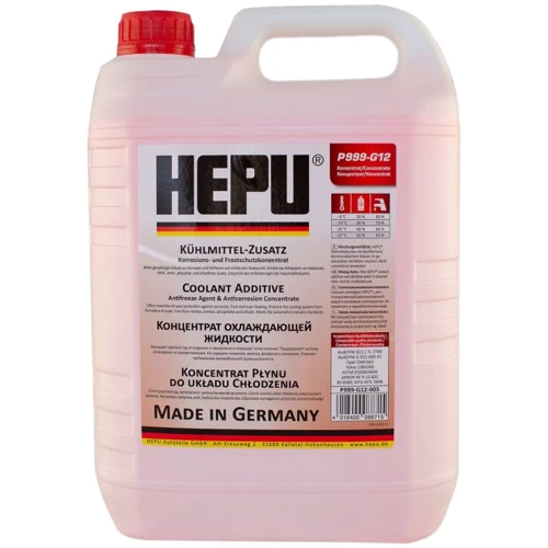 HEPU концентрат G12 красный 5 л (107297)