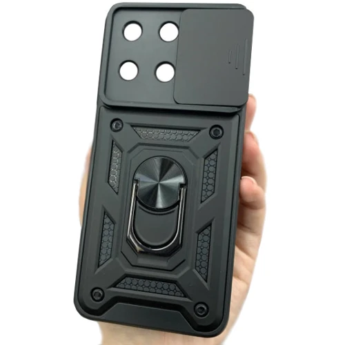 Чехол для телефонов BeCover Military Black for Realme 11 4G (710703): Материал TPU (термополиуретан) и пластик