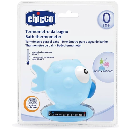 Термометр для ванної Chicco Рибка блакитна (06564.20)