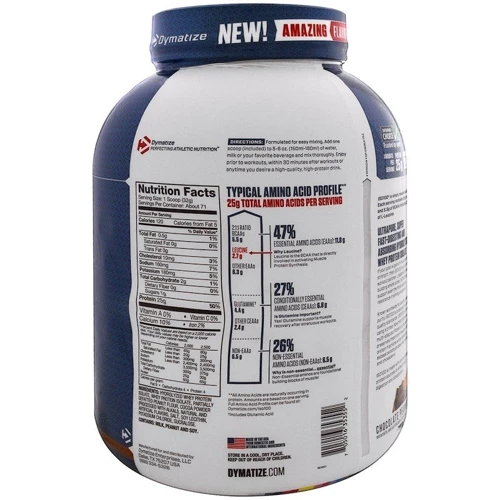 Протеин Dymatize ISO-100 2275 g /71 servings/ Chocolate Peanut Butter: Вид Изоляты