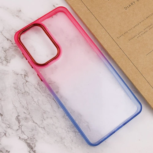 Чохол для телефона TPU Case TPU+PC Fresh Sip Blue/Pink для Samsung A336 Galaxy A33 5G: Тип накладка на задню частину
