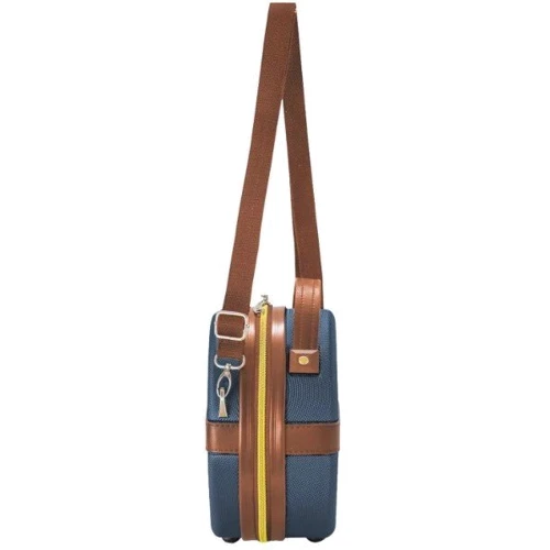Бьюти-кейс Semi Line 5L Blue/Brown синий/коричневый (T5672-1): Фактура Матовая