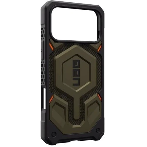 Чехол для iPhone Urban Armor Gear UAG Monarch Pro Magsafe Kevlar Element Green (11451411397B) for iPhone 17 Pro Max
