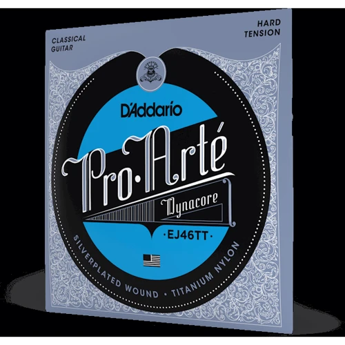 Струна для гитар Струны D'addario EJ46TT Pro-Arte DynacoreTitanium Trebles, Hard Tension: Тип Комплект струн