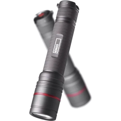 Фонарь туристический EMOS P3180 600Lm Li-ion Metal (P3180): Световой поток, лм 600