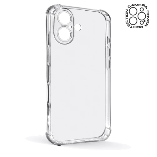 Чехол для iPhone Armorstandart Air Force Camera cover Transparent for iPhone 16 (ARM78500): Цвет прозрачный