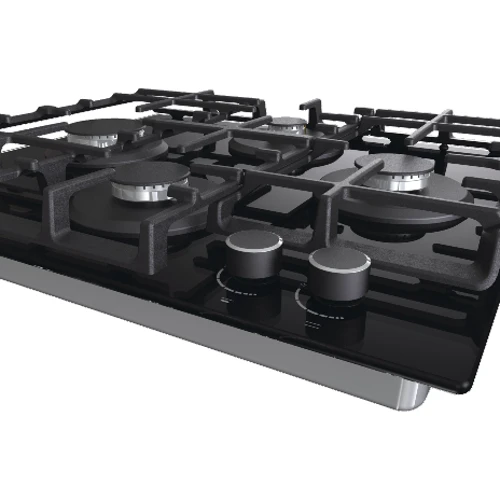 Варильна поверхня Gorenje GT6D42AB: Кількість конфорок 4