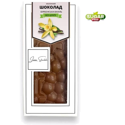 Шоколад Laviva Chocolate mini молочный без сахара Бурбонская ваниль 30 г (UA-0130)