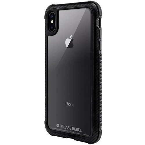 Чехол для iPhone SwitchEasy Glass Rebel Carbon Black (GS-103-46-173-98) for iPhone Xs Max: Цвет черный