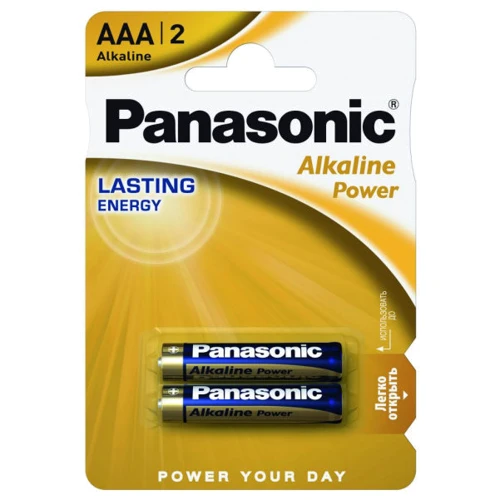 Panasonic AAA LR03 Alkaline Power 2шт (LR03REB/2BP)
