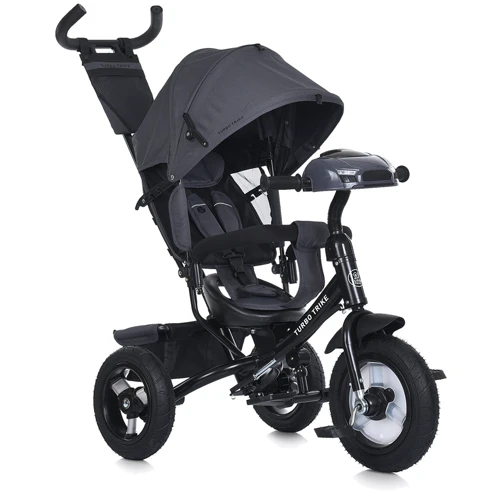 Велосипед дитячий триколісний TurboTrike темно-сірий (MT 1006-8)