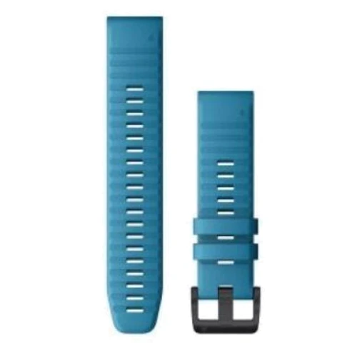 Ремешок Garmin quatix 6 22mm QuickFit Cirrius Blue Silicone (010-12863-20)