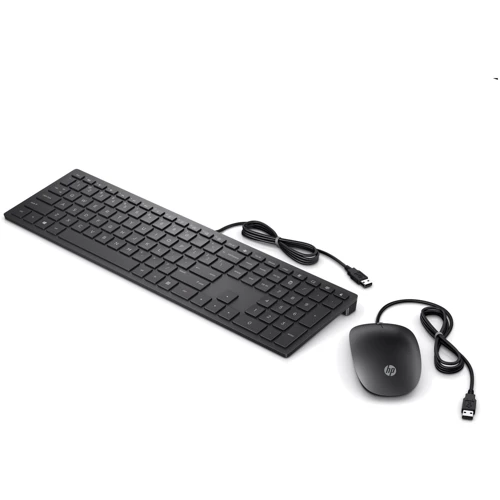 Комплект дротовий HP Pavilion Keyboard and Mouse 400 (4CE97AA): Призначення Для ПК