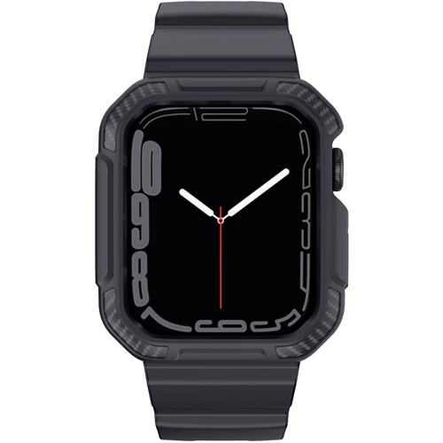Аксессуар для Watch TPU Strap with Case Grey (FLS181107) for Apple Watch 42/44/45/49mm Ultra: Совместимость Apple Watch 49mm, Apple Watch 45mm, Apple Watch 44mm, Apple Watch 42mm