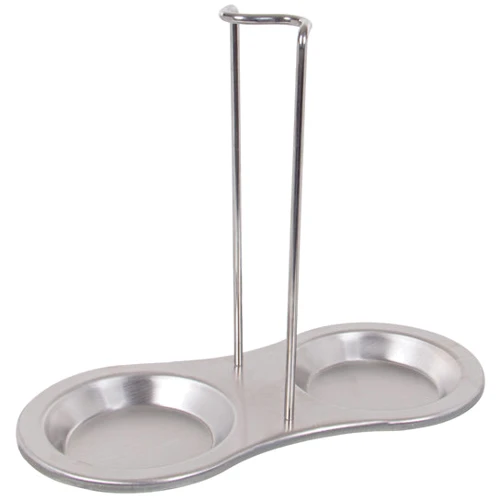 Підставка для кухонного приладдя Lefard 23.5х11х20 см нержавіюча сталь (815-042): Матеріал нержавіюча сталь