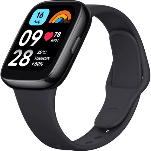 Смарт-часы Xiaomi Redmi Watch 3 Active Black (Global): Материал корпуса металл