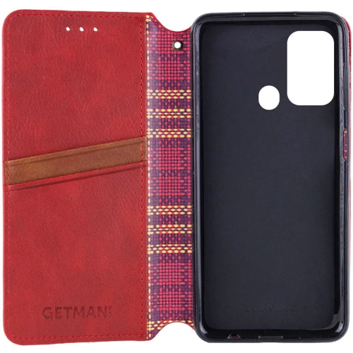Чохол для телефона Mobile Case Getman Cubic Red для ZTE Blade A52: Матеріал искусcтвенная кожа и термополиуретан