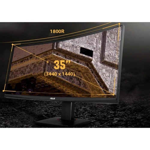 Монітор ASUS VG35VQ (90LM0520-B01170): Покриття екрану антиблікове