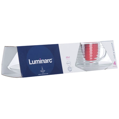 Столовий сервіз Luminarc RYNGLIT 2х200 мл (P5708) фото 4