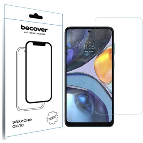 Аксессуар для смартфона BeCover Tempered Glass Black for Motorola Moto E32s (709733): undefined undefined