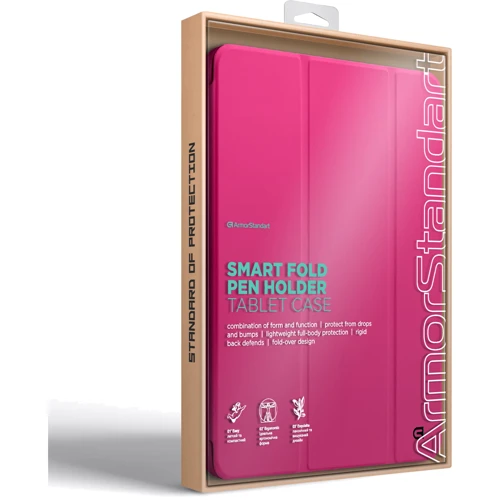 Аксессуар для iPad ArmorStandart Smart Case Fold Pen Rose Red for iPad Air 11 (2024 / 2025) (ARM78122) фото 7