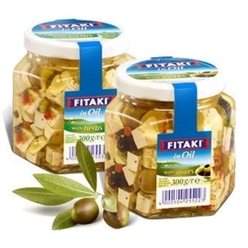 Сыр Kaserei Fitaki с оливками 40% 300 гр (DLR5060): Вес нетто 300 г