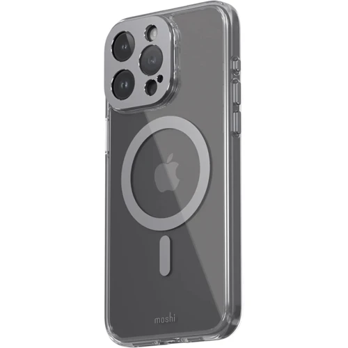 Чехол для iPhone Moshi iGlaze Slim Hardshell Case Meteorite Gray (99MO231008) for iPhone 15 Pro Max: Материалы поликарбонат и полиуретан