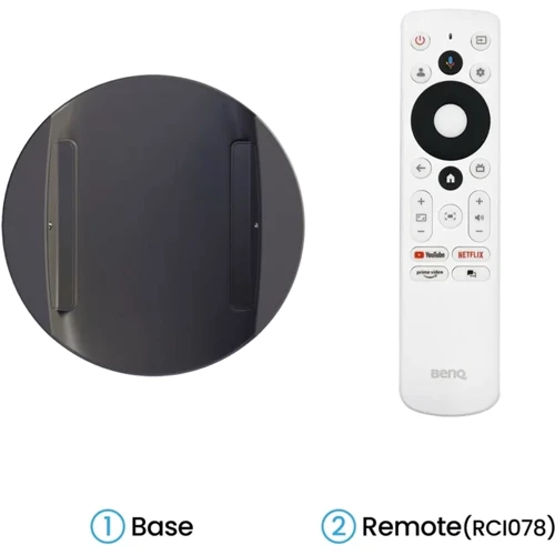 Проектор BenQ GV50 (9H.JSR77.59E): Інтерфейси Bluetooth, DisplayPort, USB, HDMI