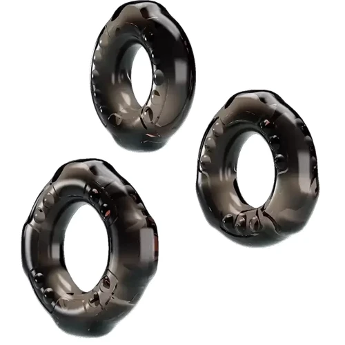 Набор из 3-х эрекционных колец COCK THREE RINGS, BI-210263