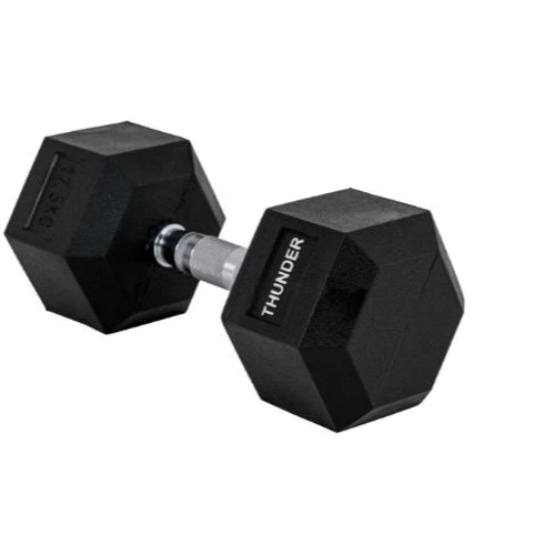 Гантель Thunder 17.5 кг (HEXAGONAL-DUMBBELLS-17,5K): Количество гантелей, шт 1