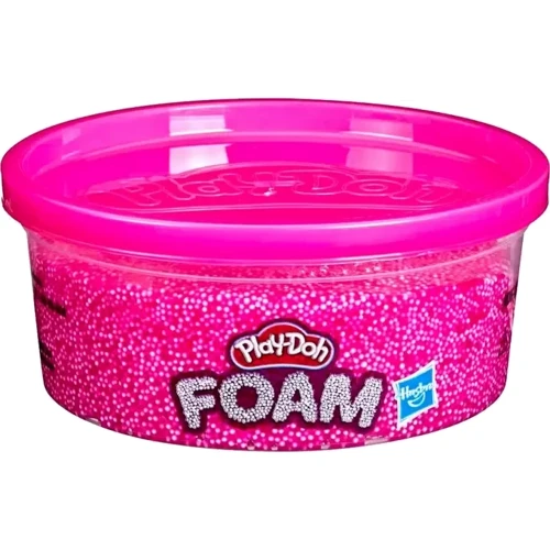 Маса для ліплення Hasbro Play-Doh Foam 108 г Рожева (E8791_F5465): Виробник Hasbro