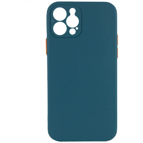 Чехол для iPhone Mobile Case Square Full Camera Green for iPhone 14 Pro: Цвет зеленый
