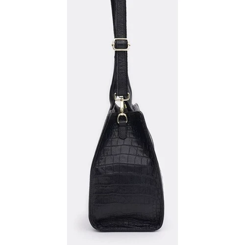 Жіноча сумка тоут Keizer чорна (K1KS81853bl-black): Тип Сумки