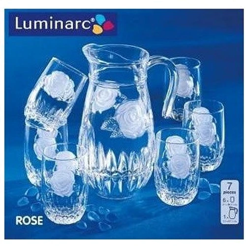 Набор для напитков Luminarc Aime Structure Rose G5129 (7 пр.)