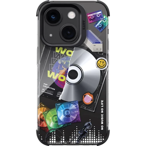 Чехол для iPhone LAUT POP RETRO MUSIC MagSafe 3D Pop Art (L_IP23A_POP_RM) for iPhone 15 фото 7