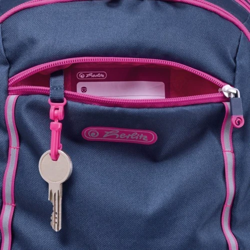 Рюкзак шкільний Herlitz ULTIMATE Navy Pink синій (50032778): Вікова група от 6 до 10 лет