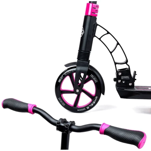 Самокат алюмінієвий Best Scooter рожевий (48659): Максимальне допустиме навантаження, кг 100